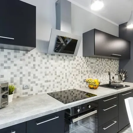 New Old Town - 54m2 - 6 Beds - New Bulding - Lift Apartment Wroclaw